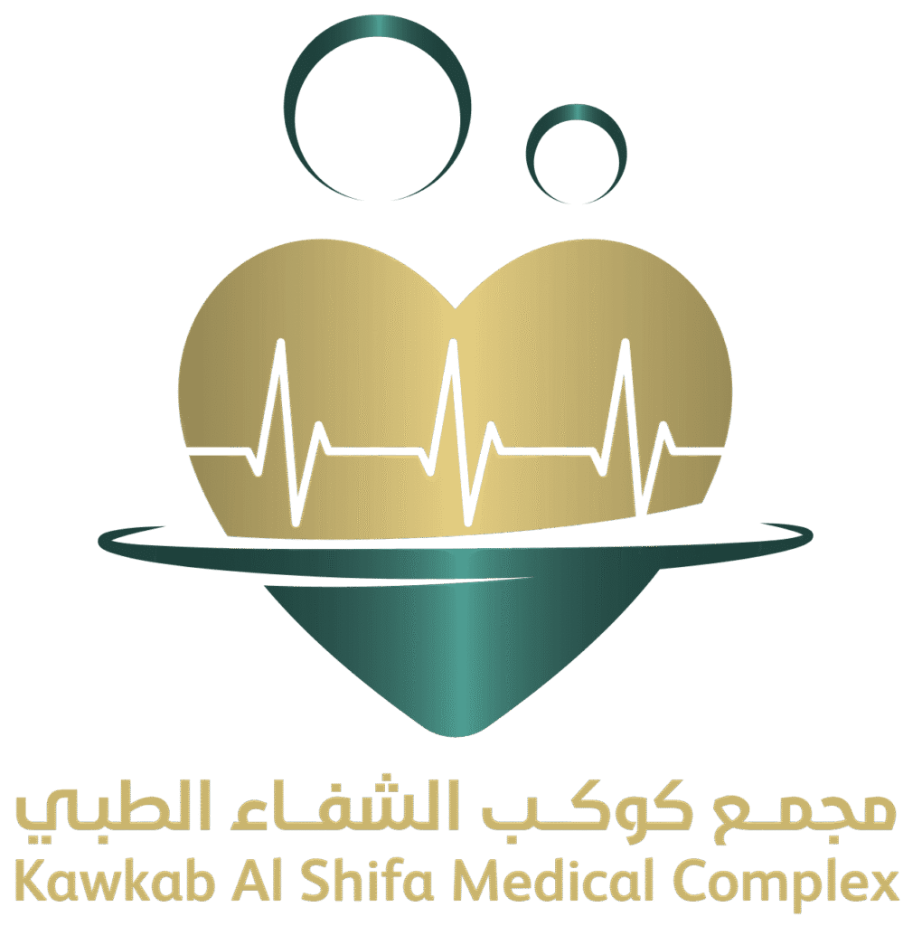 شعار كوكب الشفاء مع الإسم ولمعة